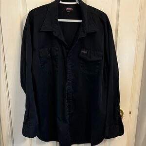 Dickies Black Long Sleeve Shirt